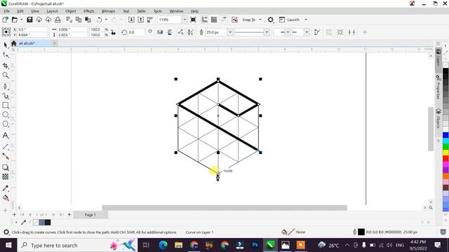 Coreldraw tutorial | Outline Logo | 5 Minute Logo Design Tips | Class #18 смотреть онлайн