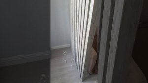 Монтаж декоративных реек на стену. Перегородка из декоративных реек, зонирование.