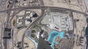 Burj Khalifa - Dubai на высоте 830 метров