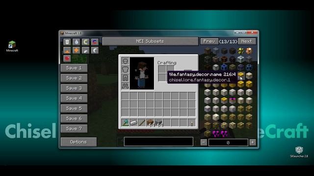 How to install Chisel Mod 1.8 for Minecraft 1.8 (with download link) смотреть онлайн