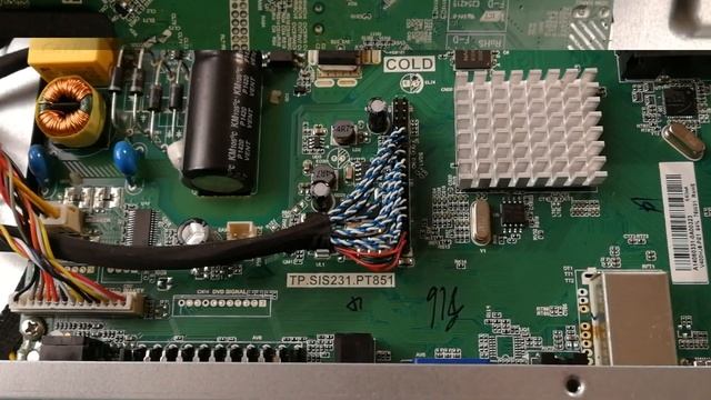 Orion OLT 39212 уменьшить ток подсветки. Доработка по току TP.SIS231.PT851. смотреть онлайн