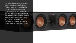 Klipsch RP-504C Center Channel Speaker