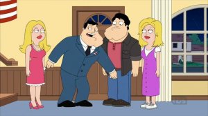 American dad - Stan and Francine meet their younger selves