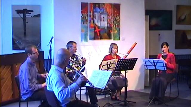 The Canterbury Wind Quintet Jacques Ibert at the Nut Point смотреть онлайн
