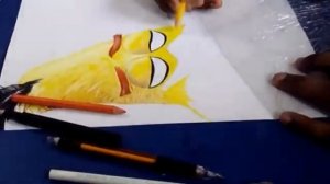 Drawing  CHUCK  (The Angry Birds Movie)