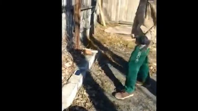 Разрубили 7 Айфон на пополам! Это просто жесть. смотреть онлайн