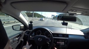 Реальная динамика Skoda Rapid - 1.6 MPI 110 л.с. с АКПП. Не чувствую себя ущемленным в потоке.