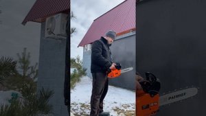 Бензопила patriot gs 126 первый запуск