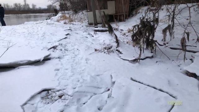 Рыбалка и Шашлыки в январе на берегу могучей реки [4k 60fps] смотреть онлайн