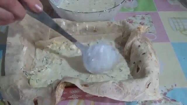 Рецепт лаваша с сыром как хачапури