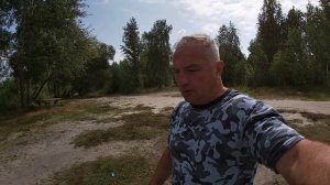 Иж56 везёт нас на голубое озеро ,Бородянка.#мотопутешествие
