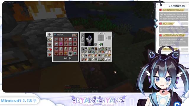 【Minecraft 1.18】Explore the update with Cyan! | VTuber Cyan смотреть онлайн