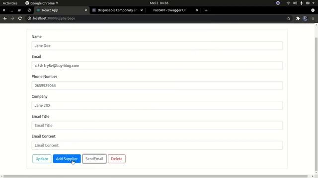 FastAPI and React Full-stack Application: Introduction to Project