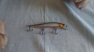 Распаковка с AliExpress приманка для рыбной ловли (Воблер)