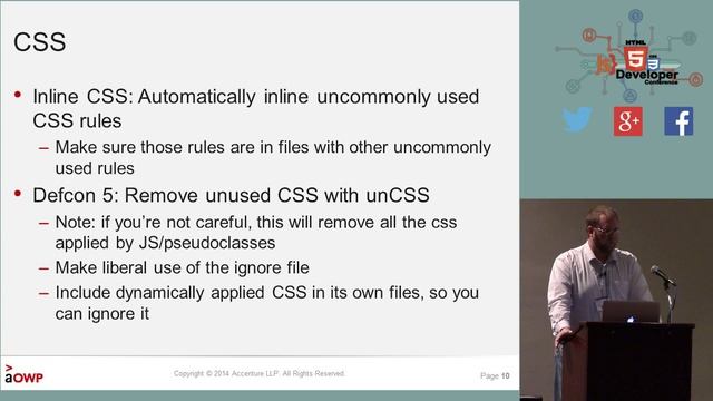HTML5DevConf:Matthew Lancaster: Performance Optimization Automation for Client-Side Applications