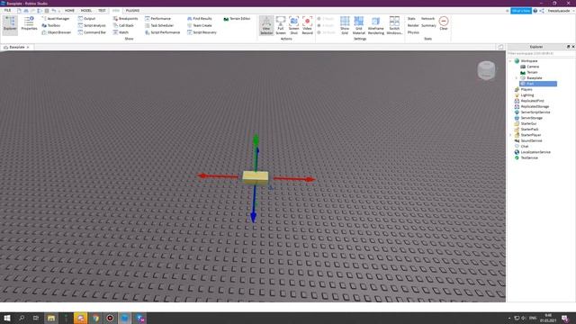 Создавания Скриптов Roblox Studio для Начинающих #1 Основы Roblox Studio