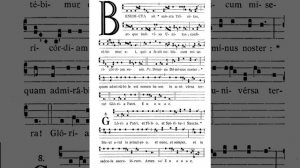 Benedicta sit sancta Trinitas