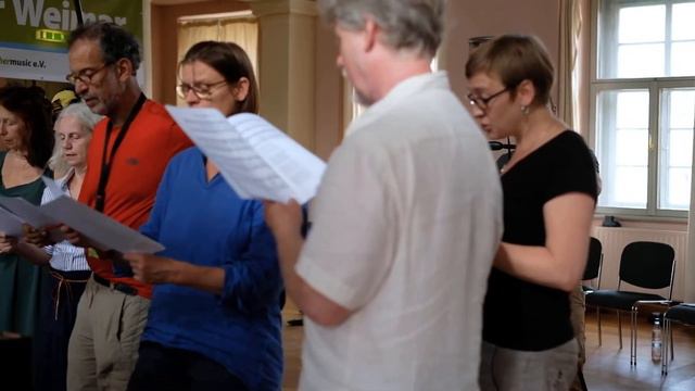 Der Yokh (L’Estaca) - Yiddish Summer Weimar choir w/ Polina Shepherd