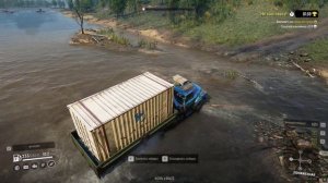 SnowRunner Состязание Не кантовать за 3:13 на Step 39331 Pike. + Контейнеры для сборки бытовок тут!