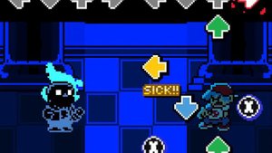 Bad Time in Pixel | FNF Indie Cross | Undertale Style