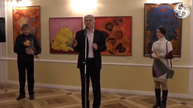 Выставка Олега Рожкова в театре им. Волкова - Благодарность спонсорам смотреть онлайн