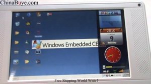 Mini 7inch Laptop LCD Windows CE 6.0 VIA VT8505 300MHz 2GB HD WIFI Netbook