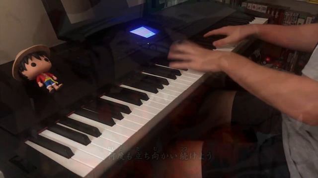 ALL ONE PIECE OPENINGS IN 10 MINUTES (1-24) Piano Medley смотреть онлайн