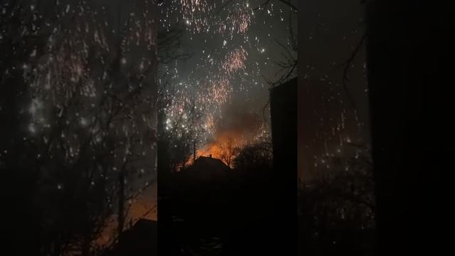 Артемовск (Бахмут) этой ночью.