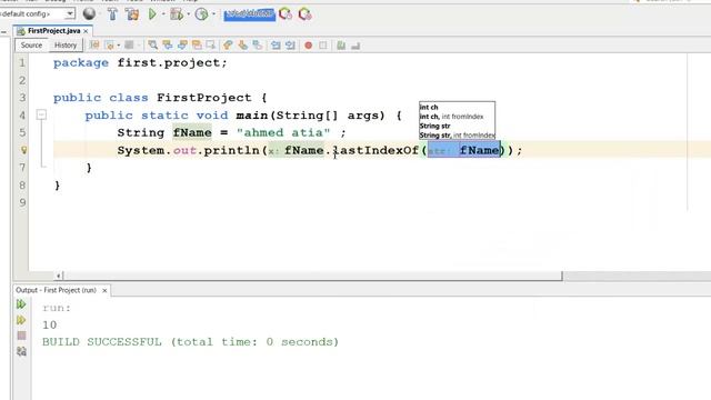 String methods in java смотреть онлайн