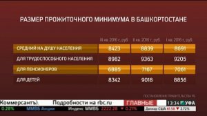 В Башкортостане снизили величину прожиточного минимума