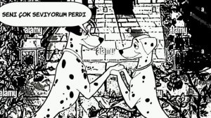 101 dalmatian pongo ve perdita çizgi roman