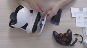 Видеообзор " Очки виртуальной реальности FIIT VR 5F" комплект с подарком!