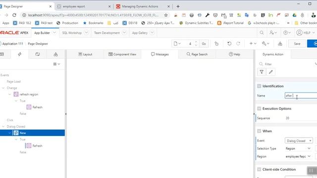 Oracle Apex 19.1 : Dynamic Action Part 12 Dialog Close ( with english Subtitle ) смотреть онлайн