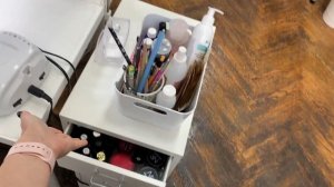 Мое рабочее место мастера маникюра