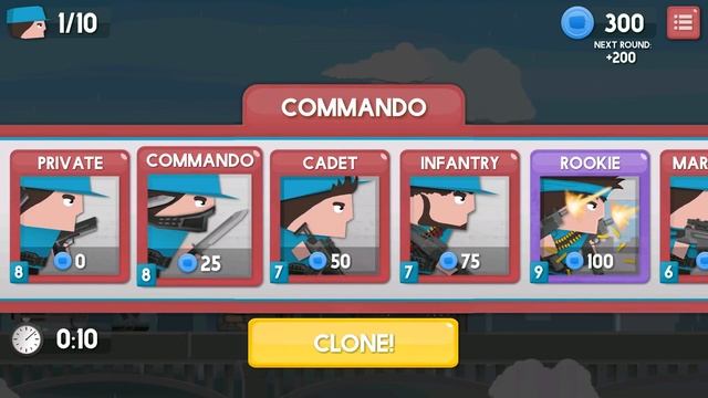 Лучшая база для щитовика! Defenders skins Clone Armies Battle Game 2d games смотреть онлайн