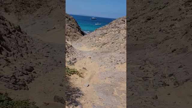 Lanzarote. Landscape. Atlantic ocean