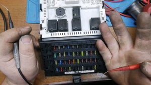 Renault Megane Scenic 1. 1998г.в. Пропали габариты и подсветка приборки.