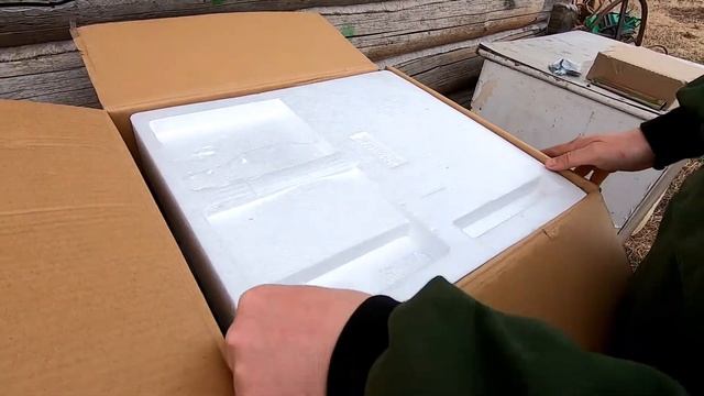 Купил двигатель для мотоблока. Распаковка