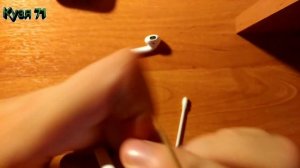 Как легко почистить наушники AirPods (любые без проводные наушники)