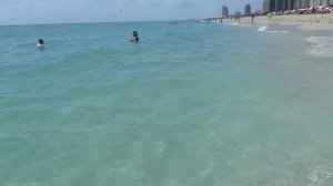 Пляж Майами-Бич. Америка. США