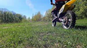 Дерзкий дедушка Suzuki RMZ 450!!!