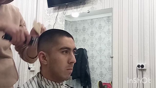Как делать фейд? Стрижка под насадкой. #втренде