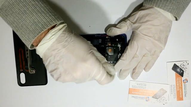 ремонт Xiaomi Mi 8 (замена дисплейного модуля) смотреть онлайн