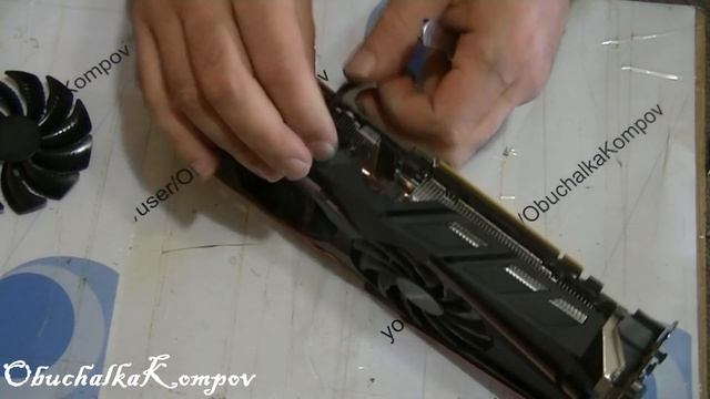 Замена Кулера на Gigabyte GTX 1070 смотреть онлайн