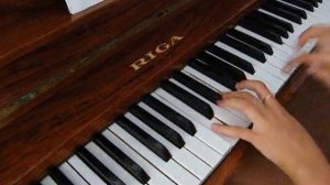 Їхав козак за Дунай на фортепиано 💜💓💜