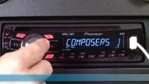 Pioneer DEH-3300UB Car CD Receiver Display and Controls Demo | Crutchfield Video