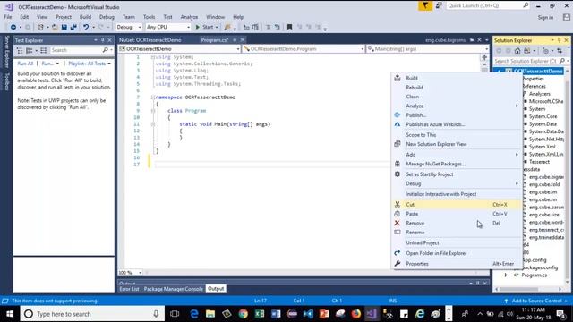 C# tips and tricks 21 - Extracting text from an image using Tesseract OCR library for C# (CSharp)