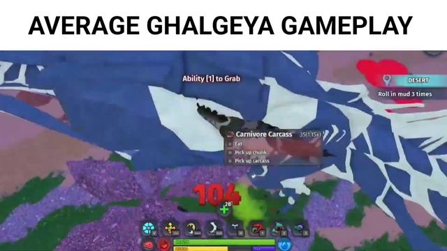 Average Ghalgeya Gameplay - Creatures of Sonaria смотреть онлайн