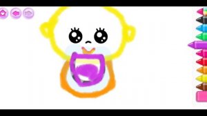 Рисуем малыша.