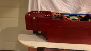 Lego Edmund Fitzgerald from start to finish